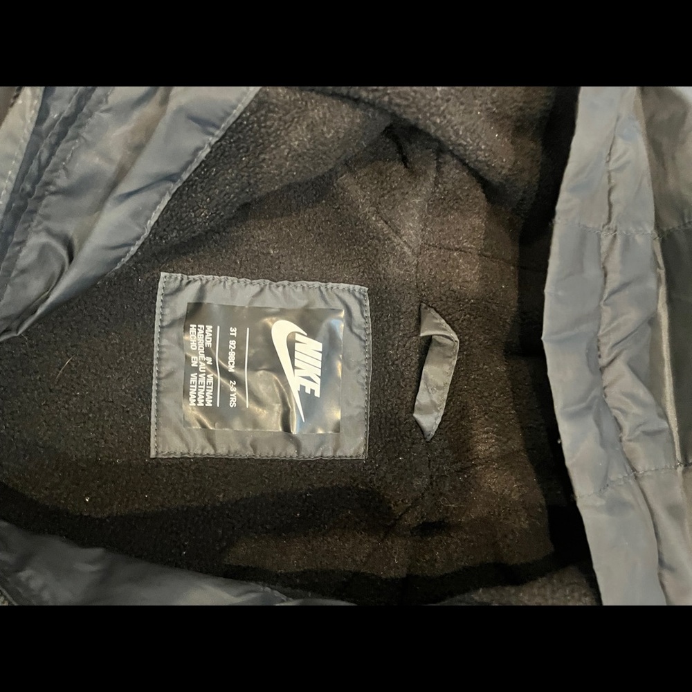 Nike fleece wind breaker